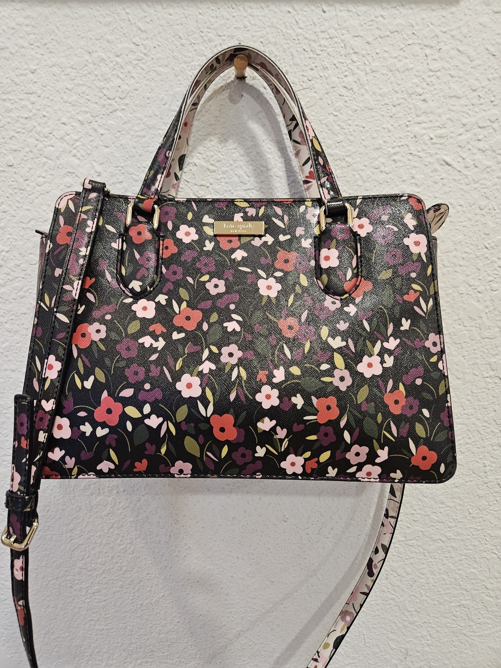 Kate Spade Laurel Way Boho Floral Reese Satchel